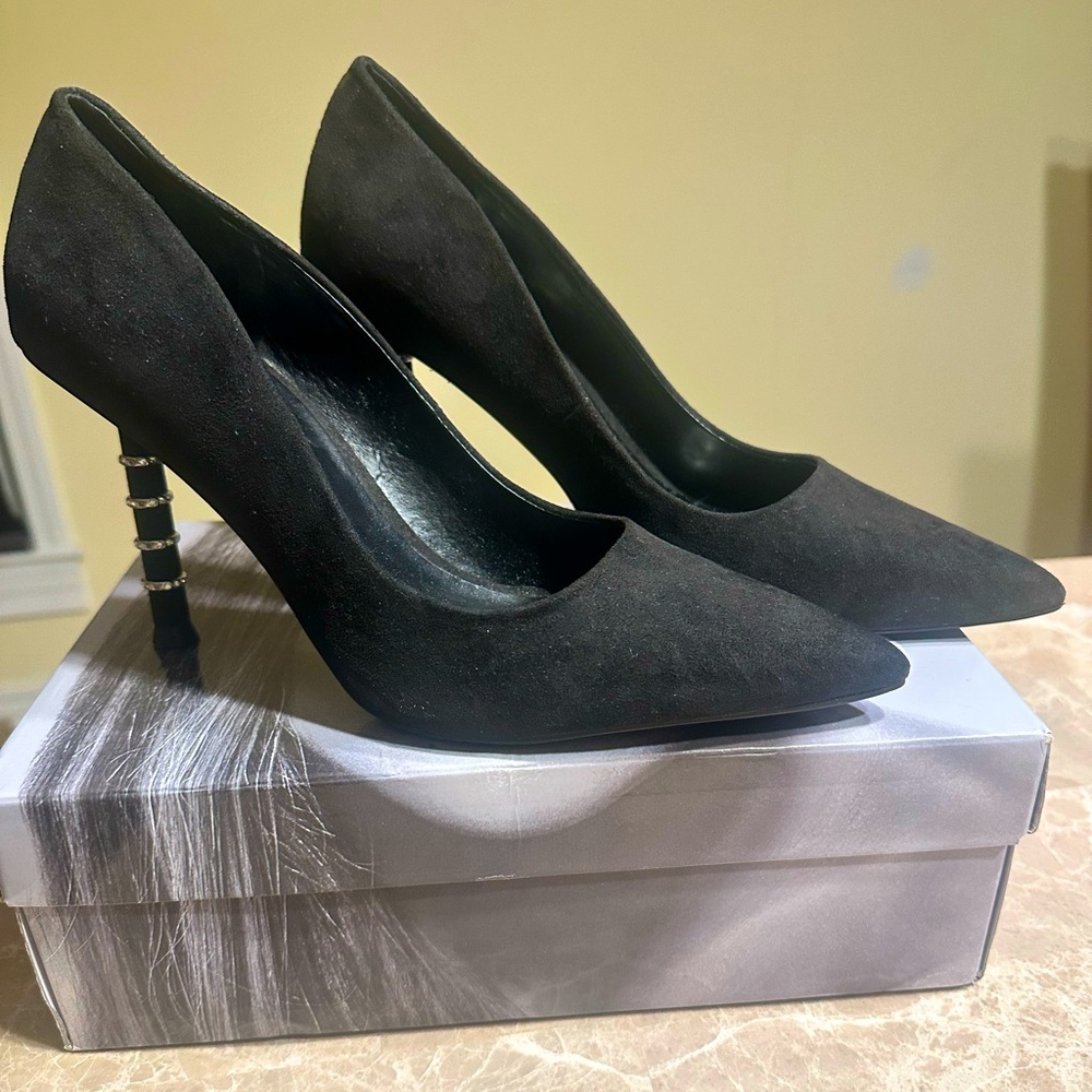 JLO Black Heels